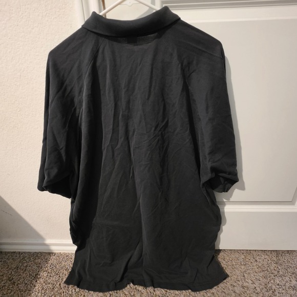 Polo Golf Ralph Lauren Mens XXL Black Pima Cotton Polo Shirt The Hills Logo - Picture 7 of 7